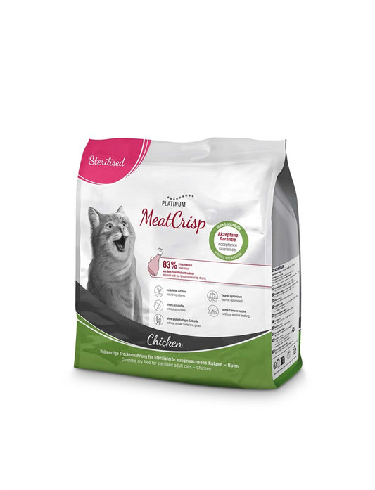 Platinum Cat MeatCrisp Sterilised Chicken 0,4 kg