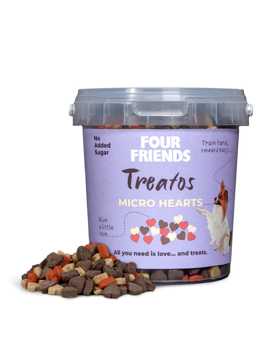 Fourfriends Treatos Micro Hearts 500g