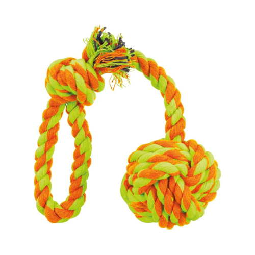 TRIXIE Repboll 5,5/30 cm - lime/orange l Leksak för hund